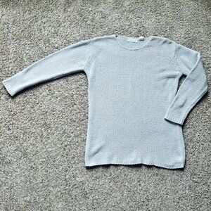 Sutton Studio Light Gray Women’s Crewneck Sweater I‎ Size: S I GREAT Condition